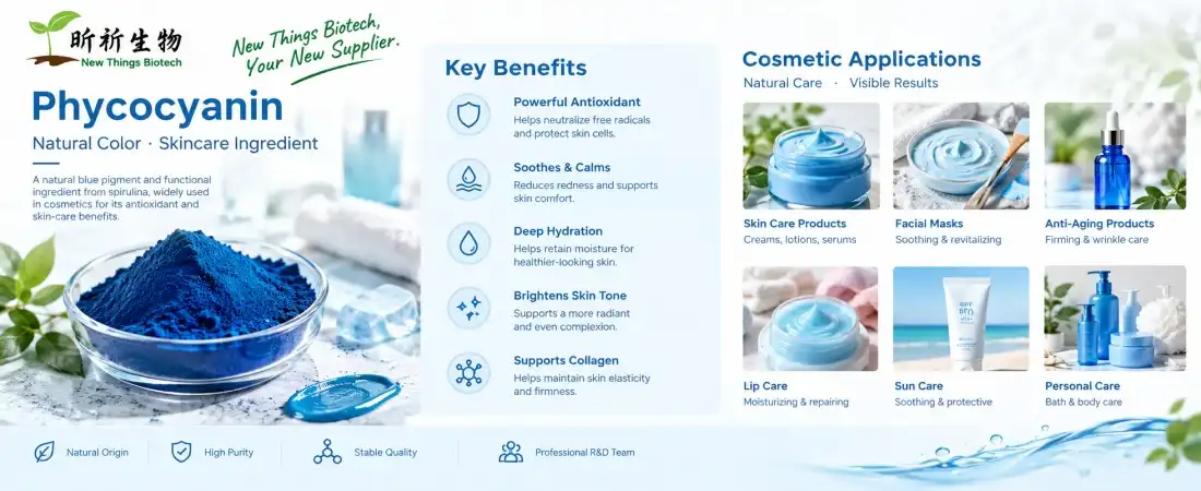 blue spirulina organic for cosmetic application blue spirulina organic for cosmetic application