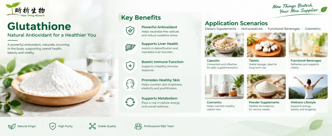 Application for Oxidized Glutathione Powder Application for Oxidized Glutathione Powder