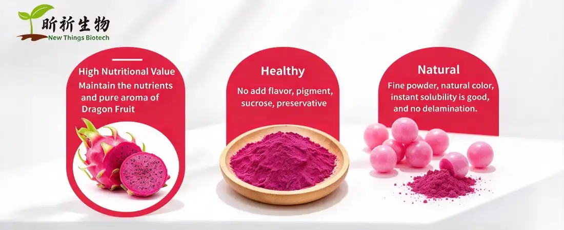 benefit for red dragonfruit powder
