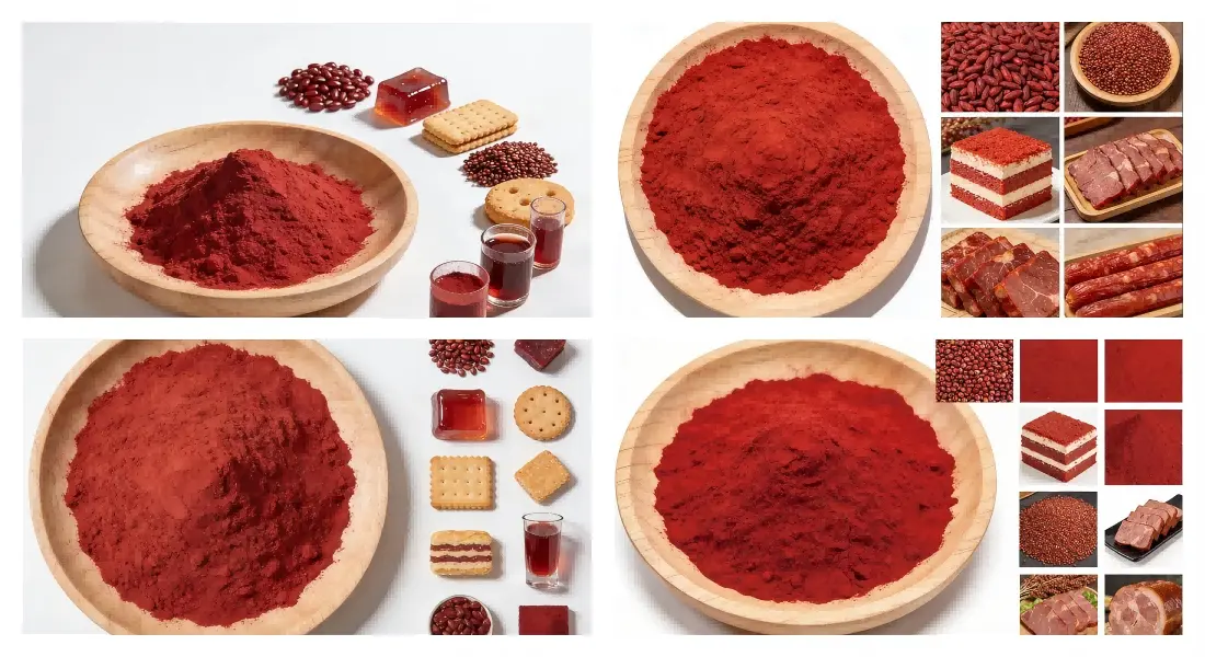 Application for Sorghum Red Color Powder