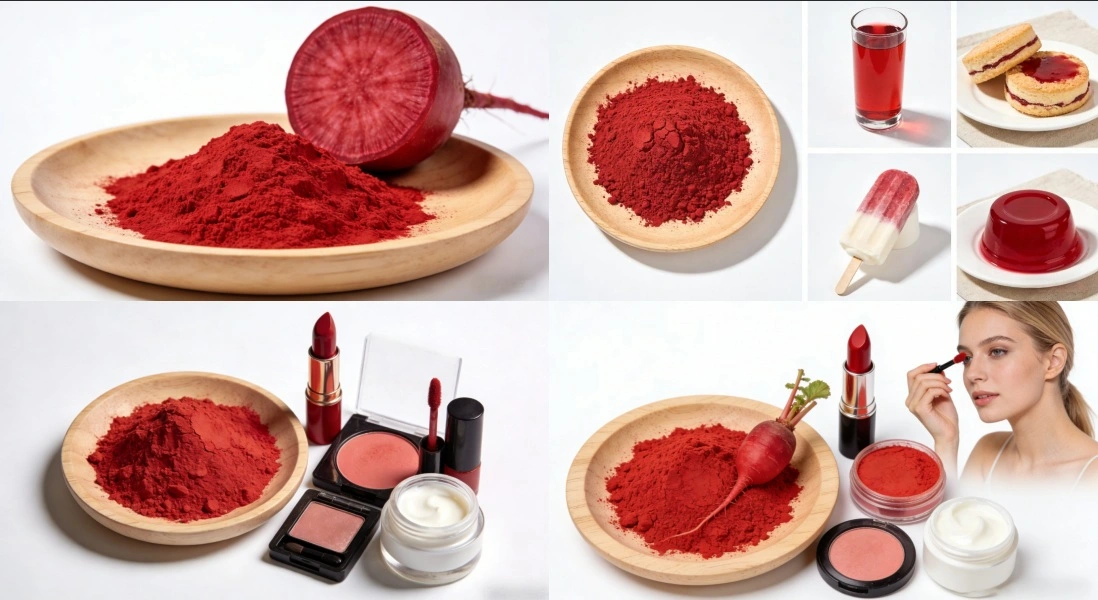 Application for Red Radish Powder Application for Red Radish Powder
