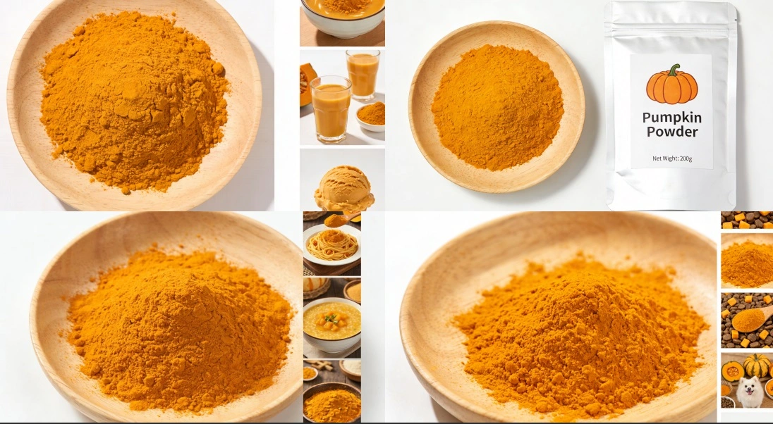 Application for Freeze Dried Pumpkin Powder