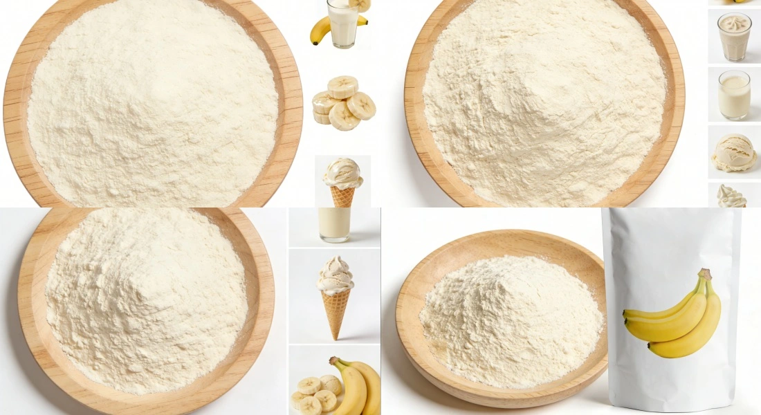 Application for Organic Freeze Dried Banana Powder