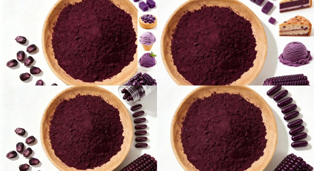 Application for Purple Corn Extract Application for Purple Corn Extract