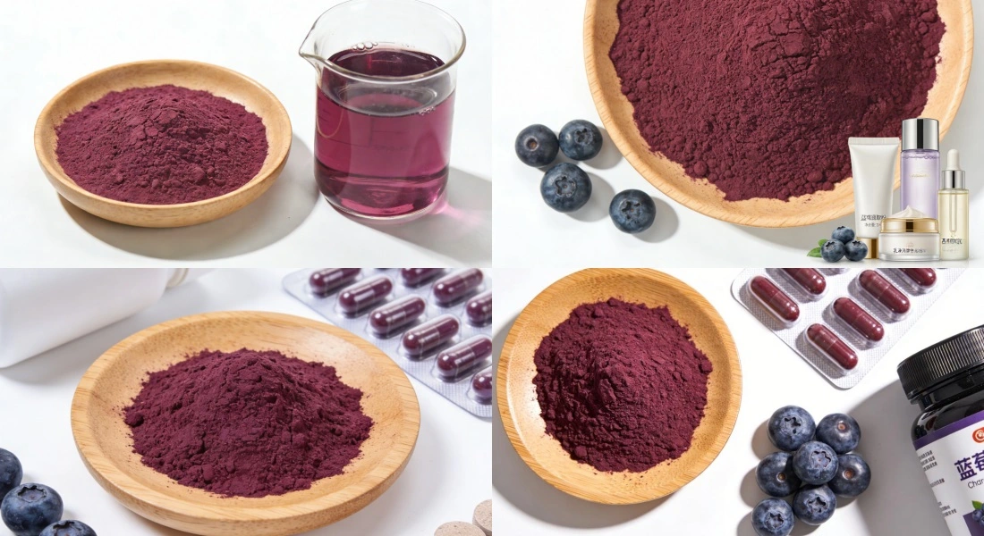 Application for Organic Blueberry Extract Powder Application for Organic Blueberry Extract Powder