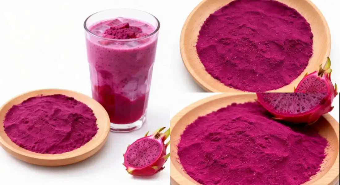 Application for Dragon Fruit Freeze Dried Powder 