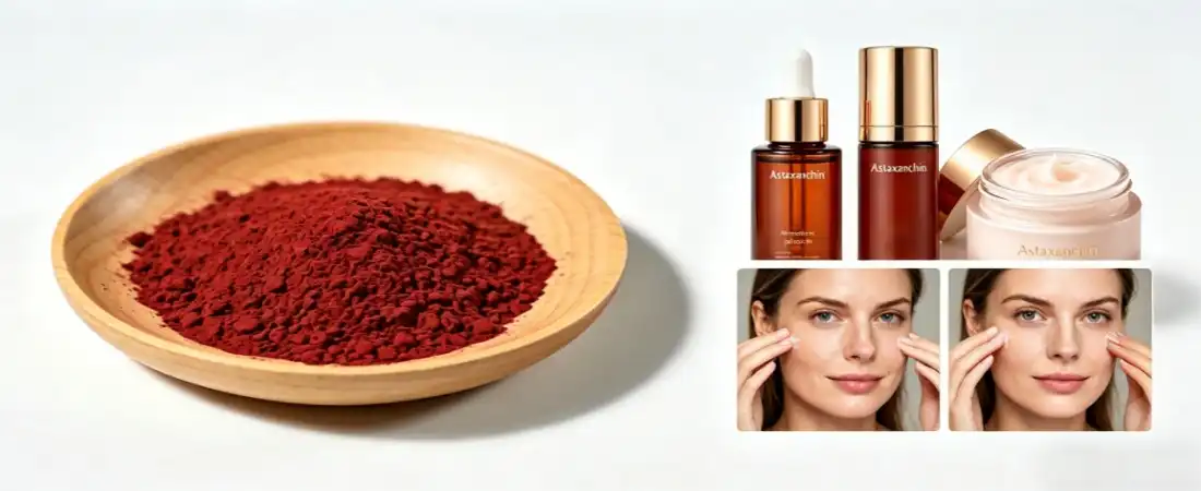 Benefit for astaxanthin powder for skin care Benefit for astaxanthin powder for skin care