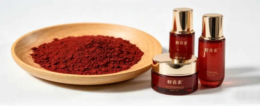 Application for astaxanthin powder bulk