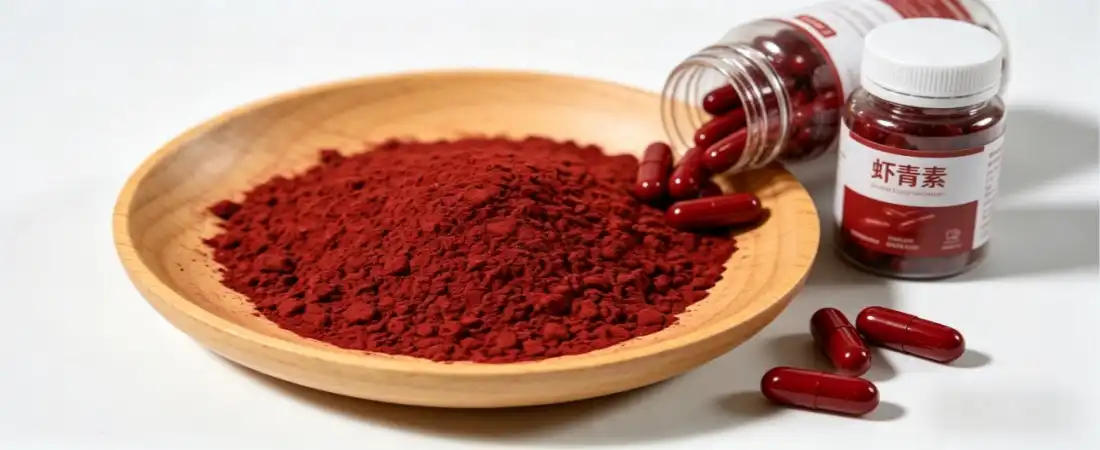 Application for astaxanthin bulk supplements