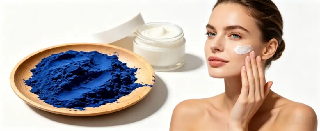 Application for Ahk Copper Peptide Powder