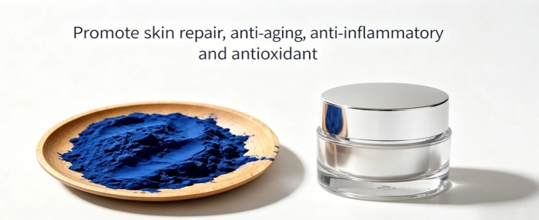 GHK Copper Peptide Powder for cosmetic application