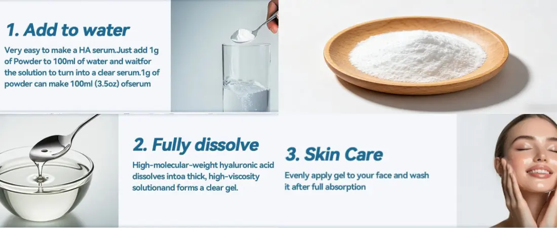 How to use hyaluronate skin care for mask How to use hyaluronate skin care for mask