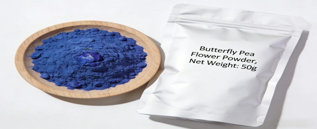 powdered butterfly pea flower for OEM packing