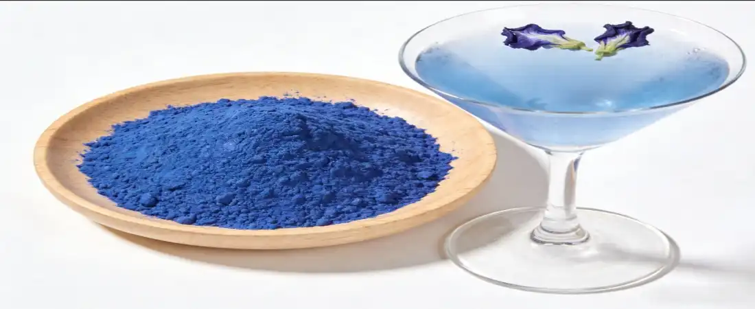 powdered butterfly pea flower for Beverage powdered butterfly pea flower for Beverage