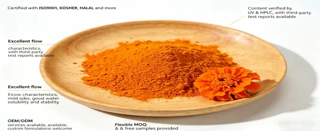 Advantage for Lutein Powder Bulk