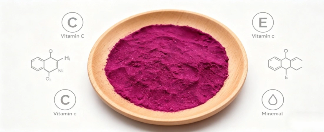 Nutrition and Dietary Components for dragon fruit juice powder