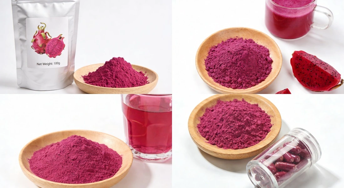 application for Dragon Fruit Juice Powder