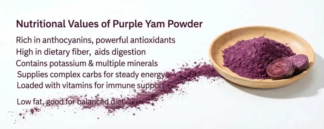 benefit for natural ube powder