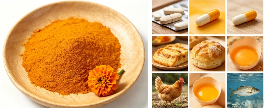 application for Marigold Extract Lutein Powders