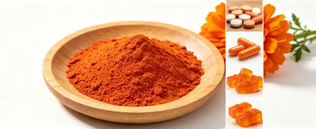 application for lutein beadlets powder