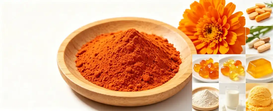 applicaiton for lutein from marigold extract applicaiton for lutein from marigold extract
