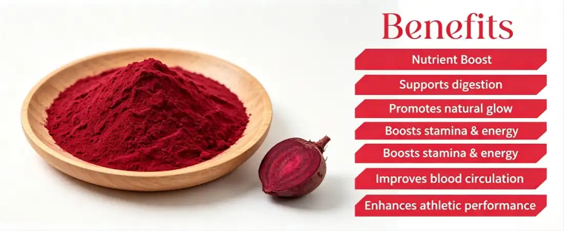 benefit for super beet root powder