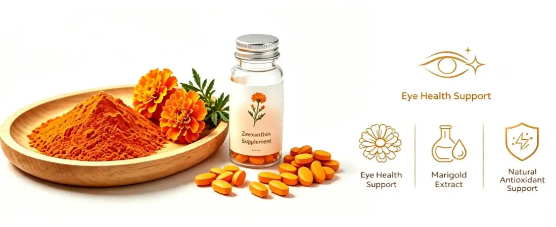 advantage for microencapsulated zeaxanthin from marigold 