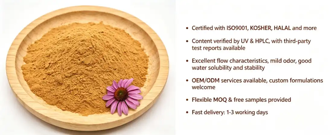 advantage for echinacea flower extract polyphenols advantage for echinacea flower extract polyphenols