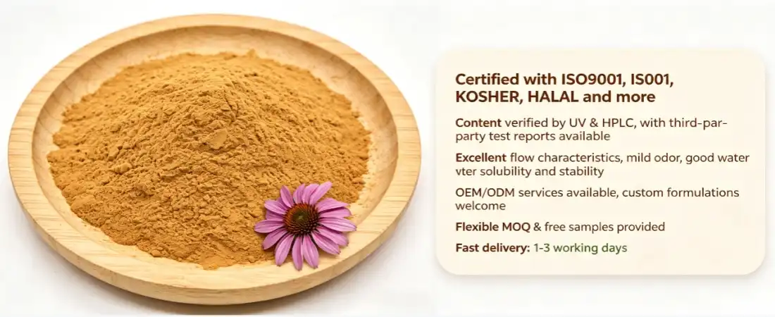 advantage for echinacea flower extract powder advantage for echinacea flower extract powder