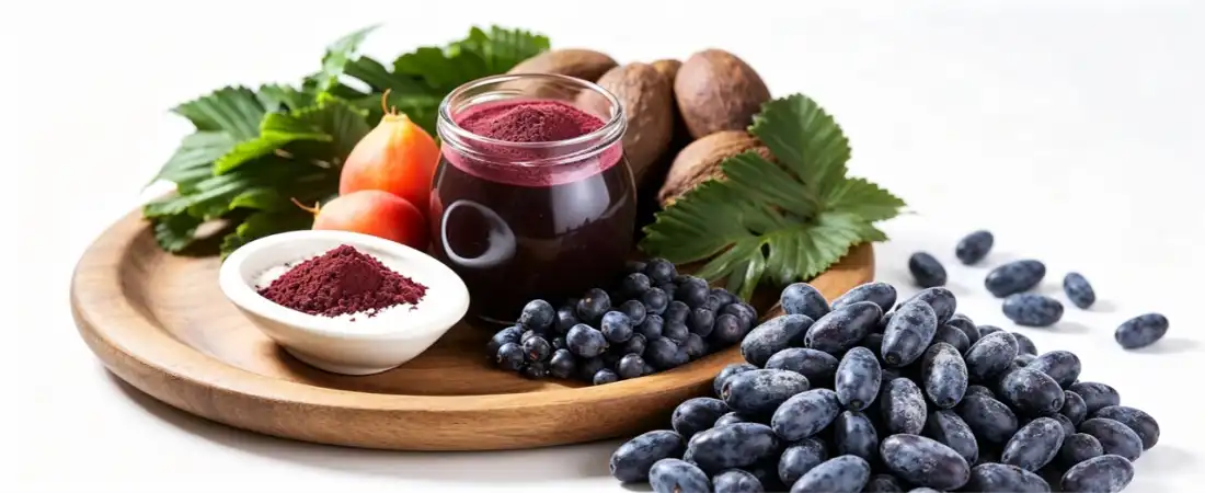 natural Indigo fruit extract powder natural Indigo fruit extract powder