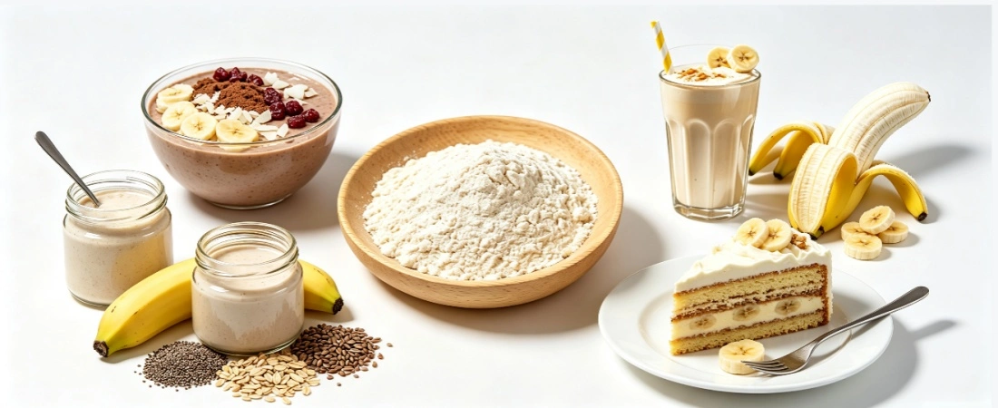 application for Organic Freeze Dried Banana Powder