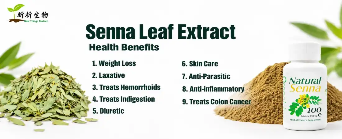 advantage for senna extract powder