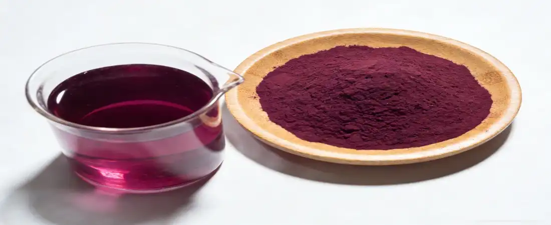 water soluble for blueberry concentrate powder